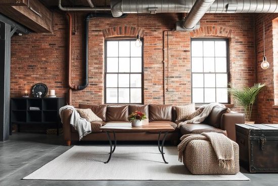 9 Ways to Style Furniture for an Industrial Loft Vibe