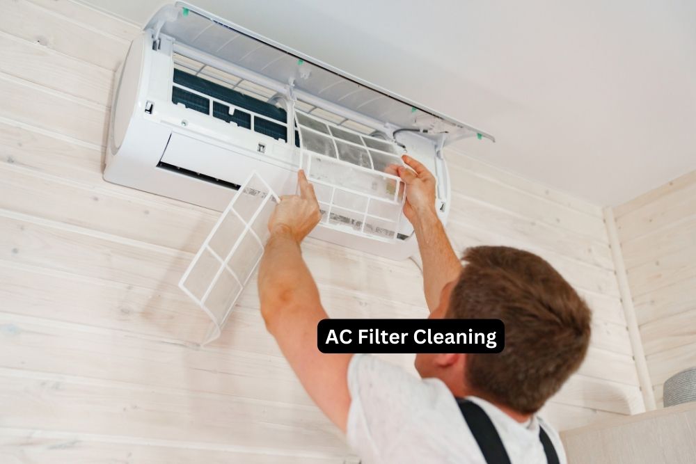 AC Filter Cleaning