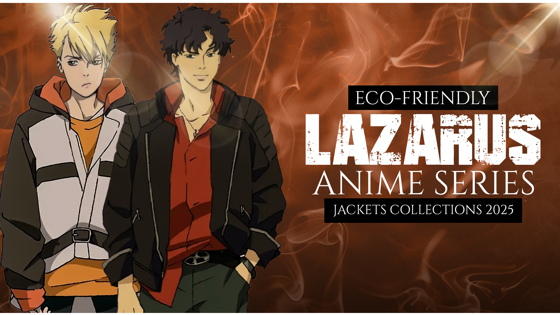 Eco-Friendly Lazarus Anime Series Jackets Collections 2025 J4J GP