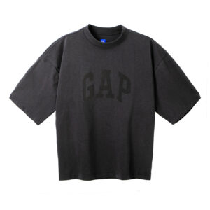 Yeezy-Gap-Engineered-by-Balenciaga-Dove-34-Sleeve-T-Shirt-–-Black-300x300