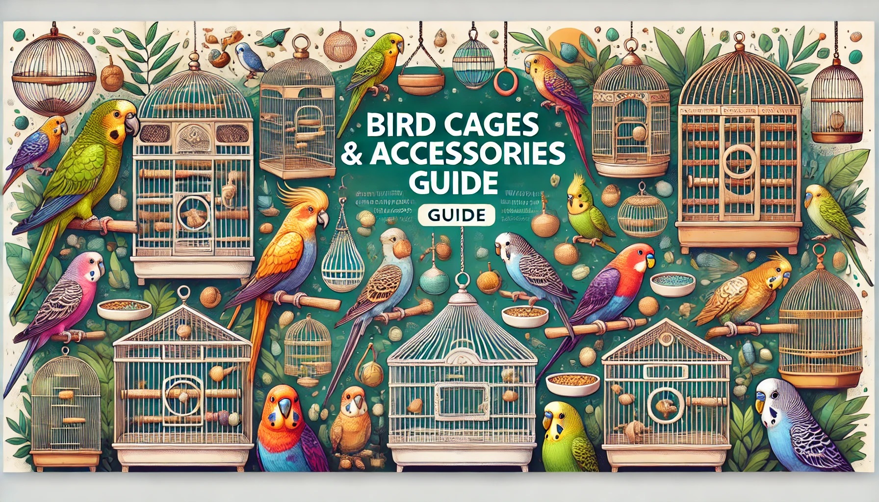 bird cages and accessories