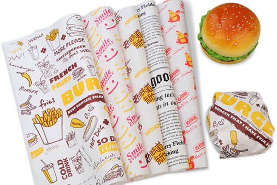 burger wrapping