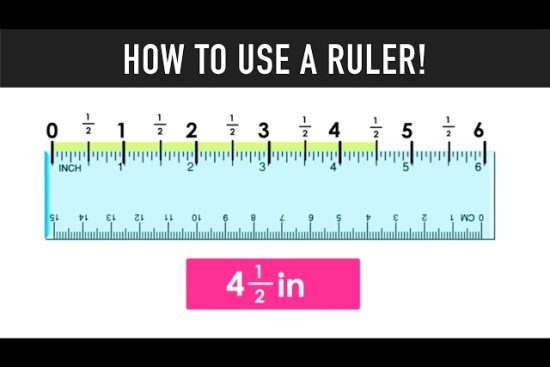 sddef how big is 4 inches on a rulerault