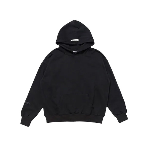 Black Essentials Los Angeles Hoodie 1