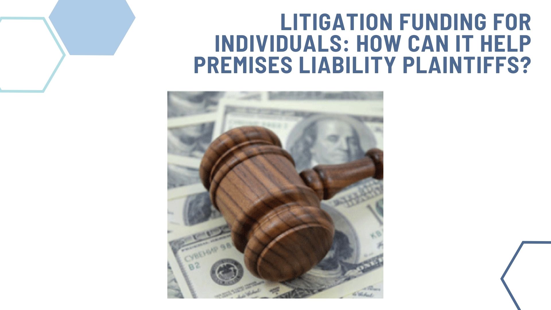 litigation funding for individuals