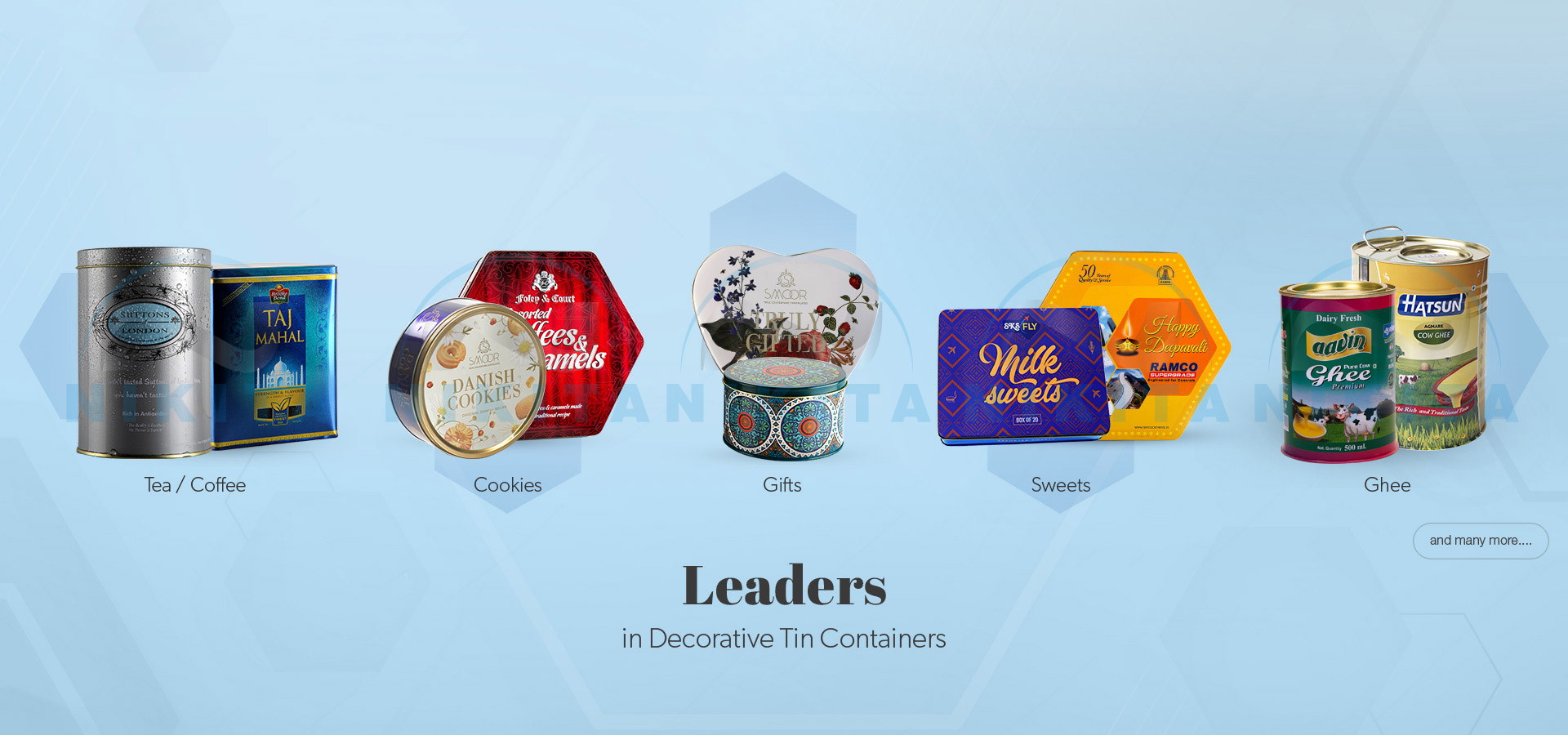 Tin Containers Manufacturers