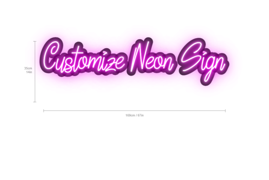 customize neon sign